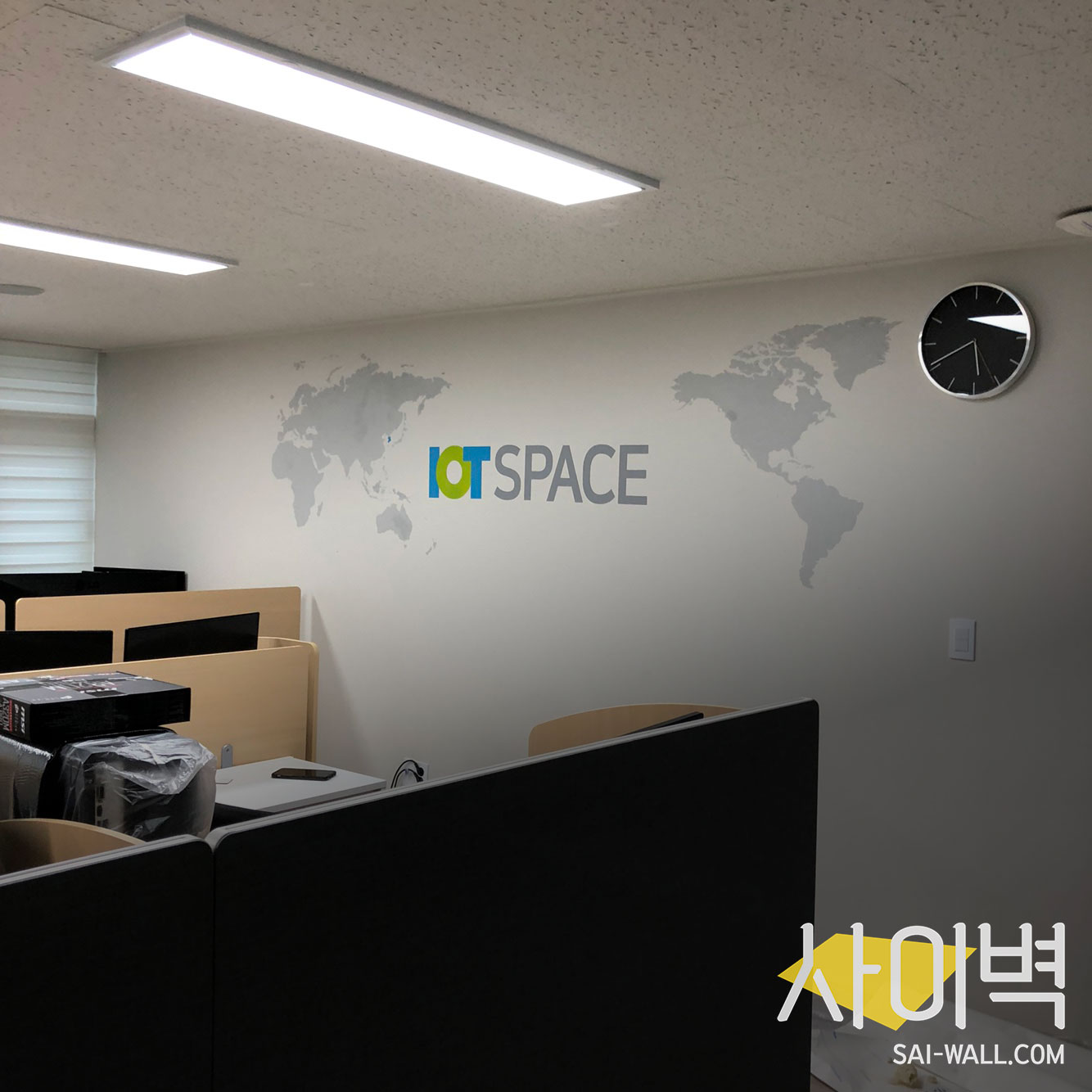 아이오티스페이스 사무실벽화 벽화 시공 사진 16